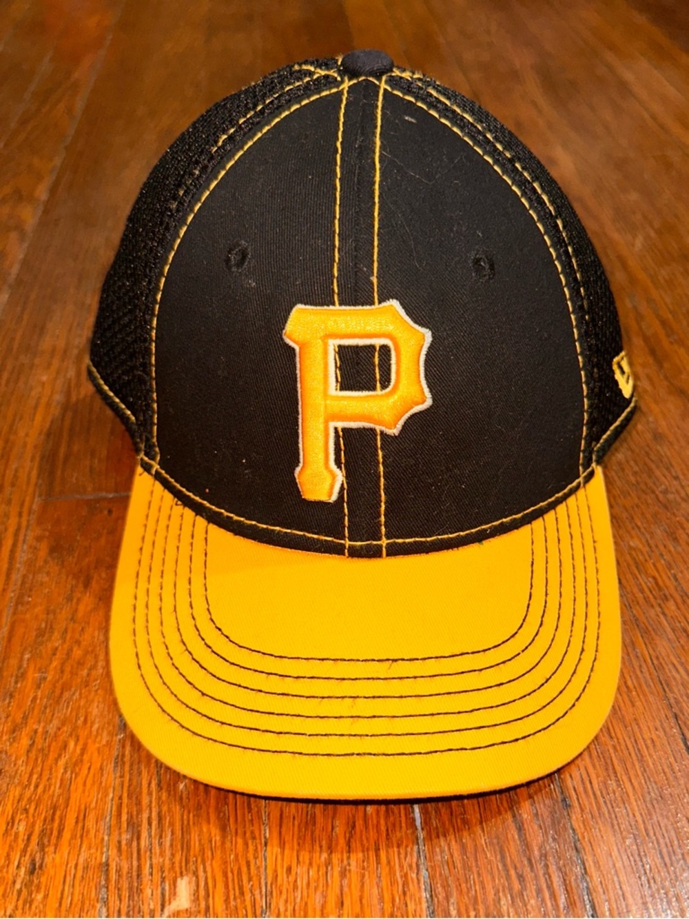 Pittsburgh Pirates Baseball 39Thirty Black and Yellow Hat